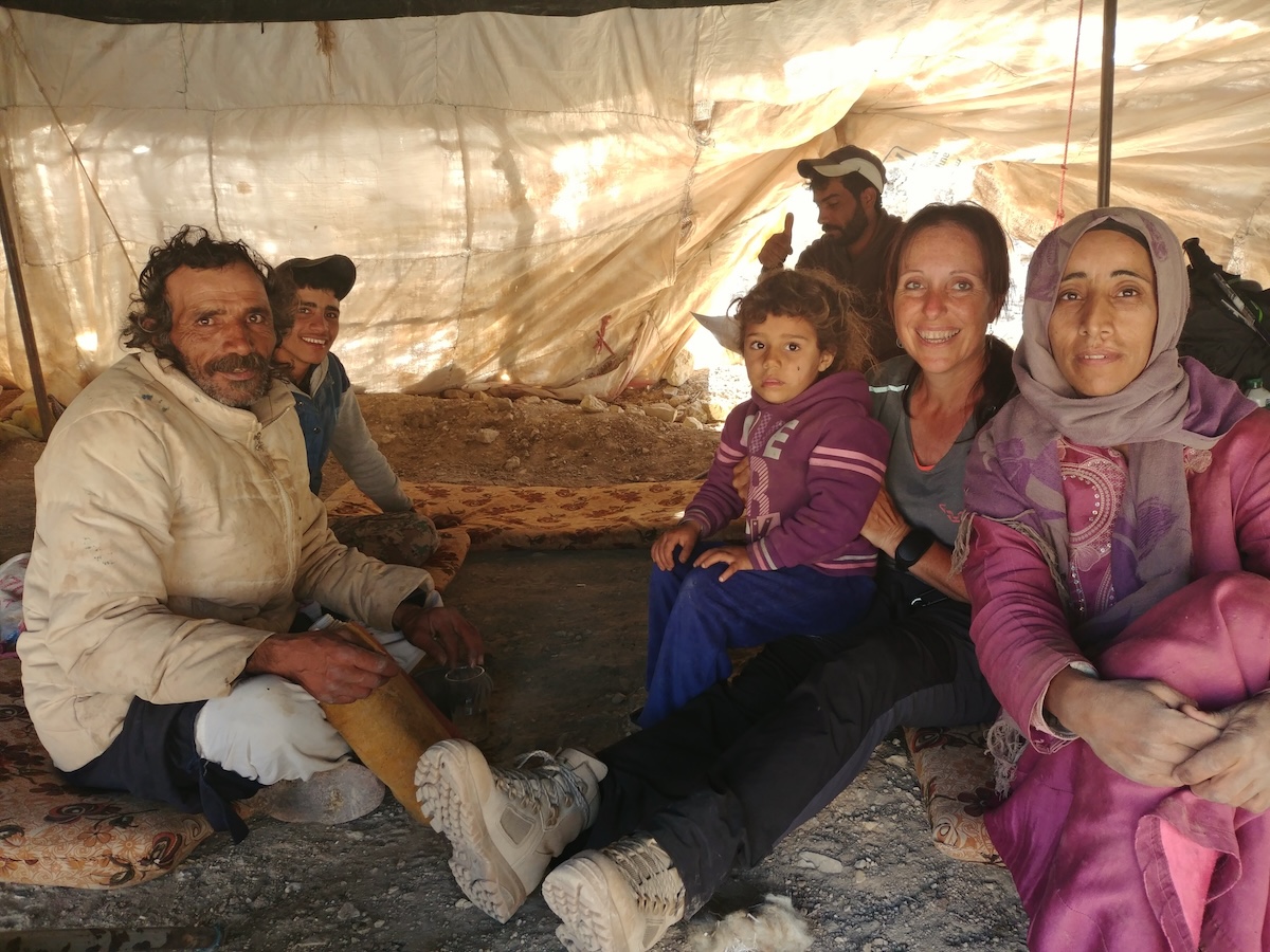 Incontro con una famiglia beduina nella loro tenda tradizionale in Giordania